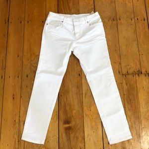 White jeans